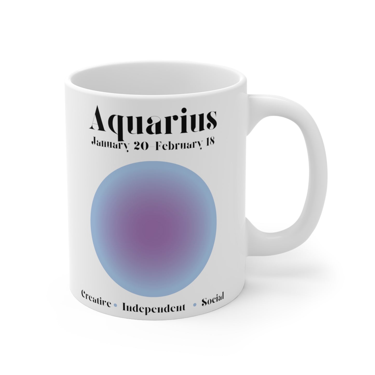 Aquarius Zodiac Mug 11oz