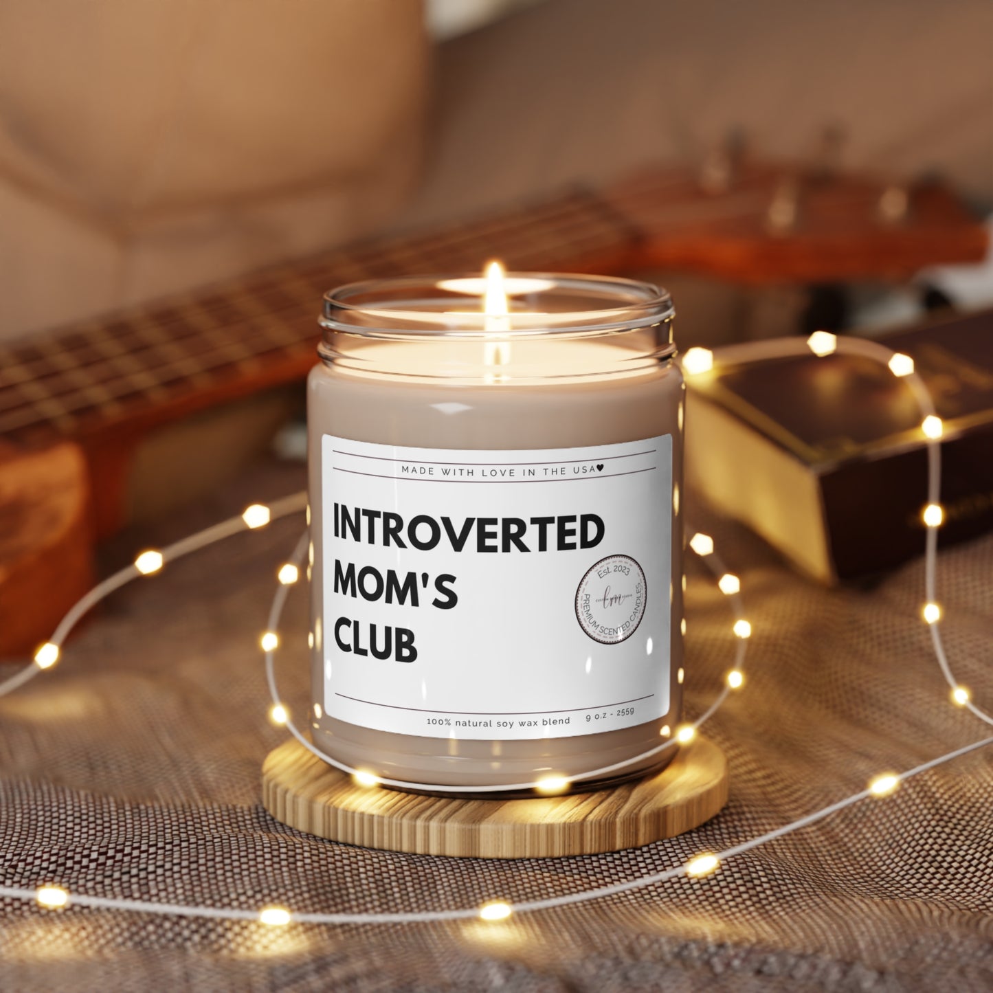 Introverted Mom Club Scented Wax Candle