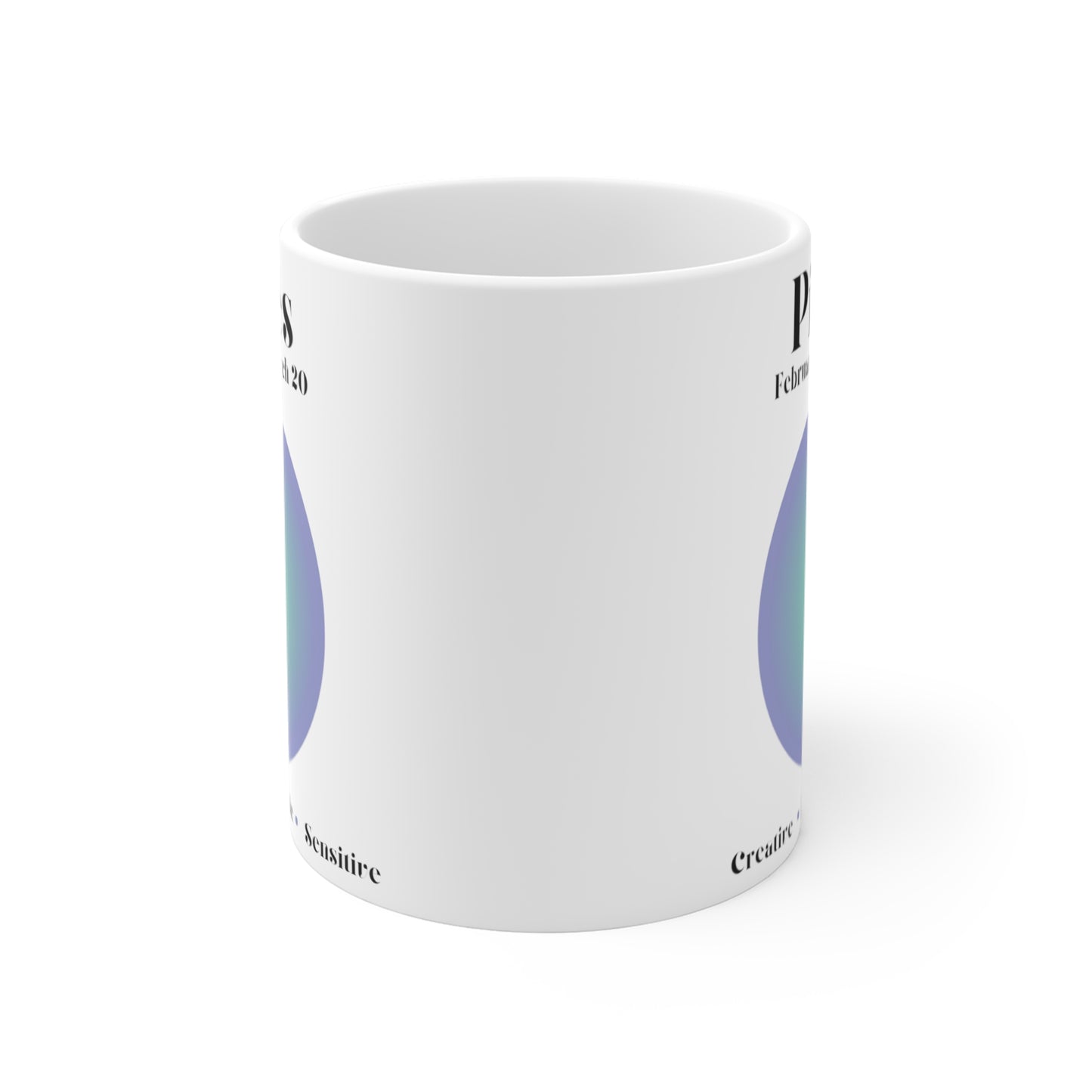 Pisces Zodiac Mug 11oz