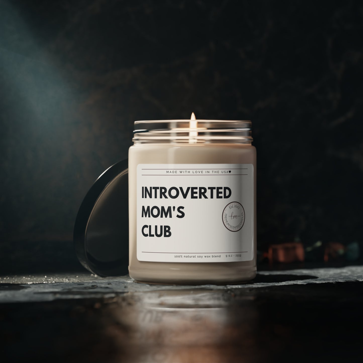 Introverted Mom Club Scented Wax Candle