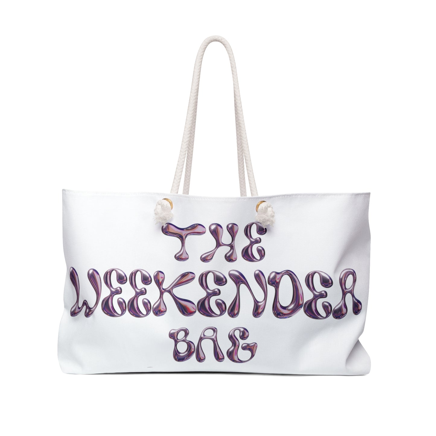 The Weekender Bag (White)