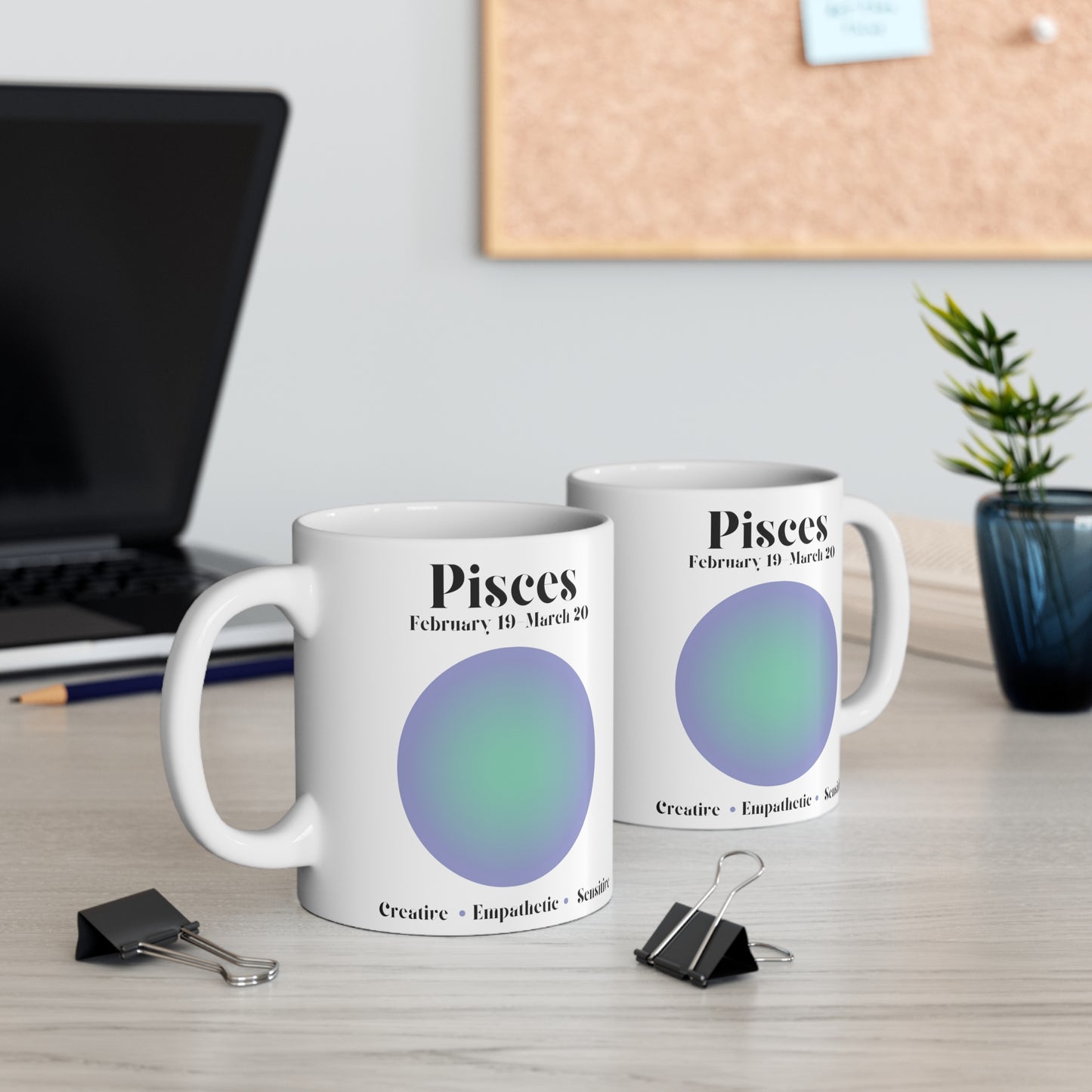 Pisces Zodiac Mug 11oz