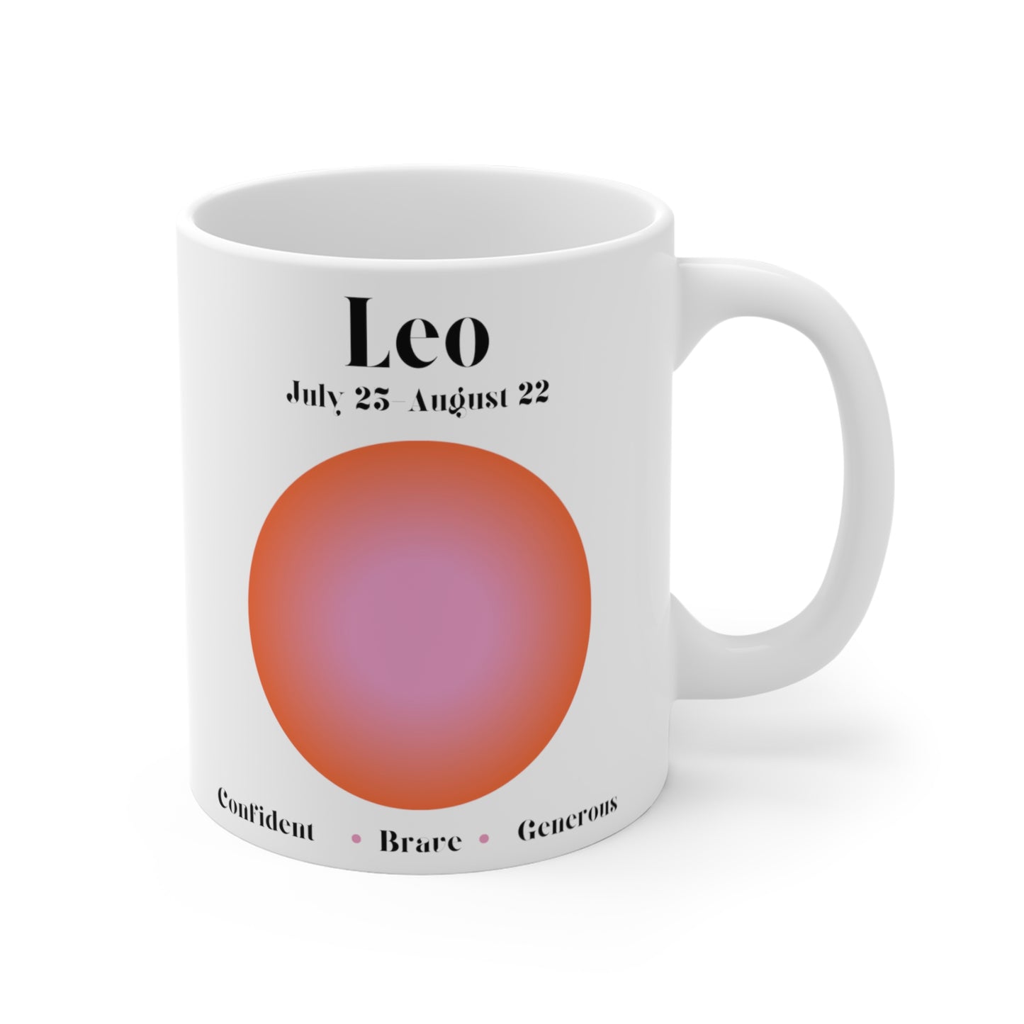 Leo Zodiac Mug 11oz