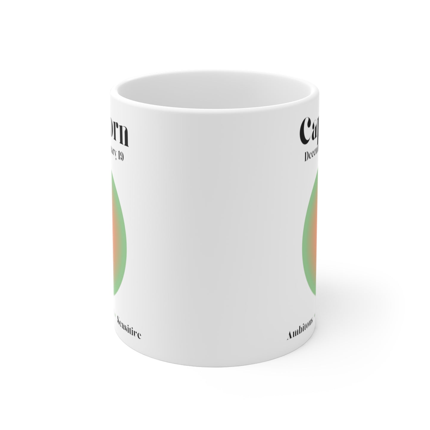 Capricorn Zodiac Mug 11oz