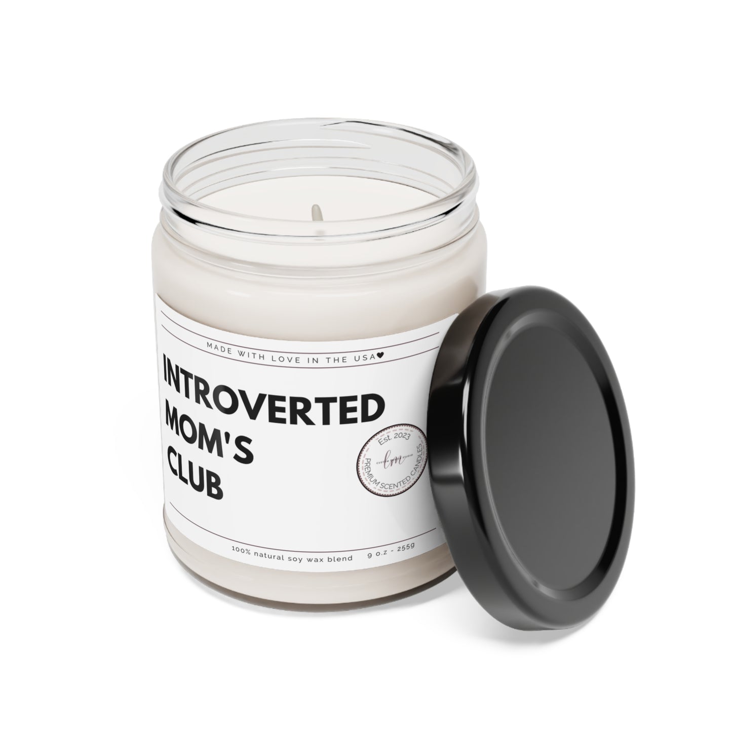 Introverted Mom Club Scented Wax Candle