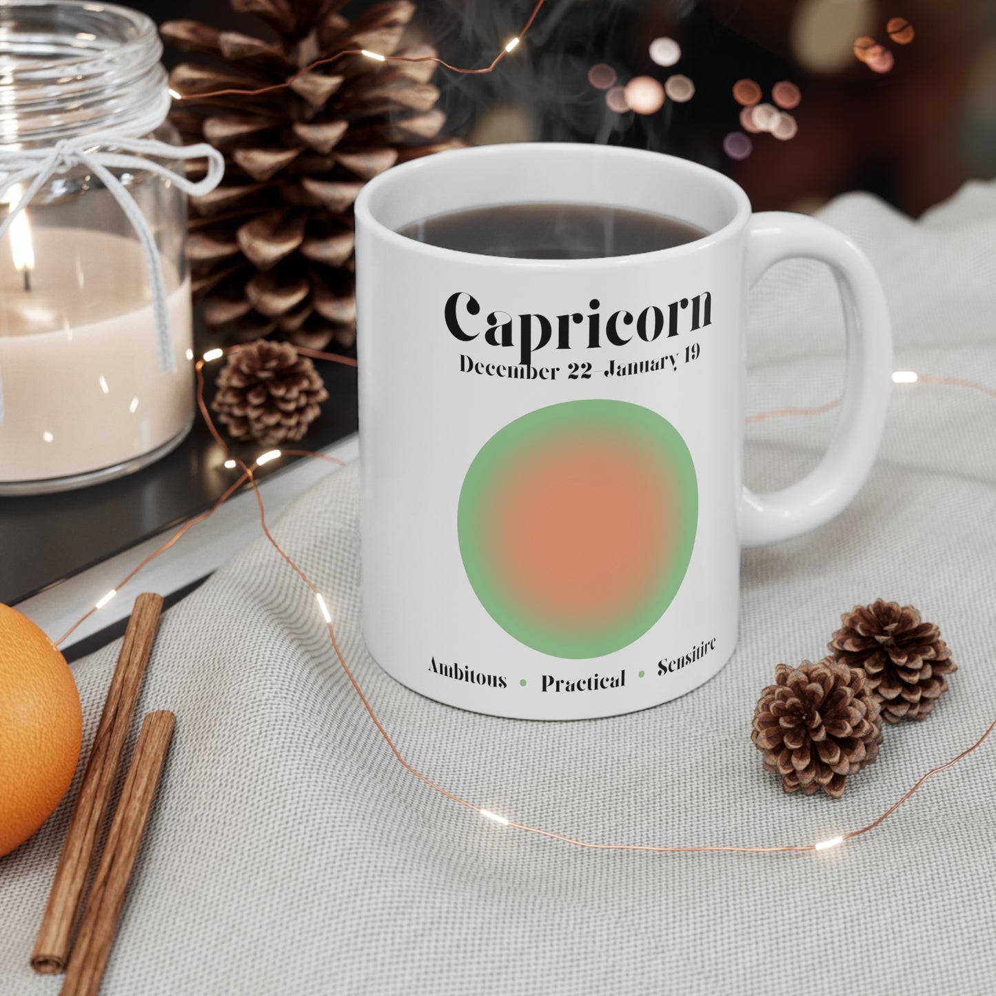 Capricorn Zodiac Mug 11oz