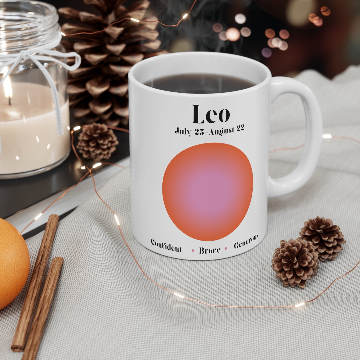 Leo Zodiac Mug 11oz