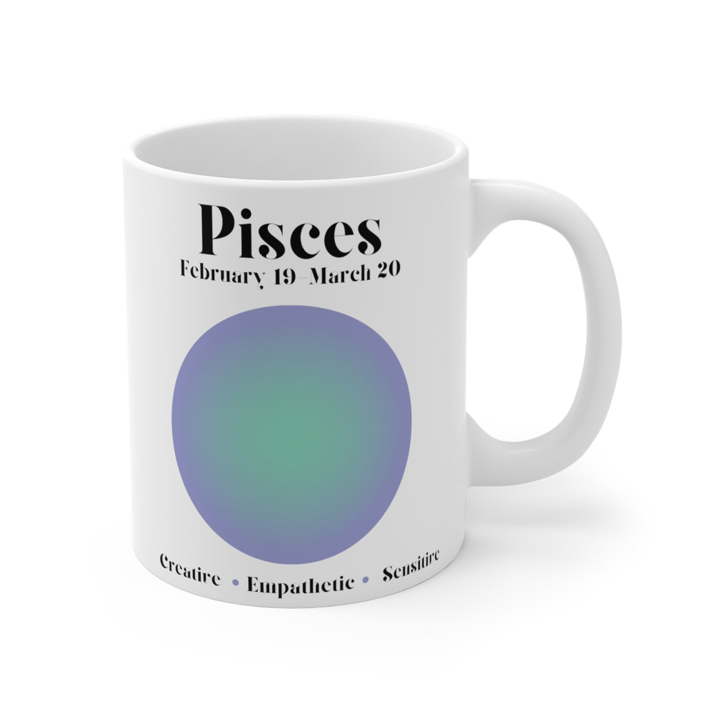Pisces Zodiac Mug 11oz