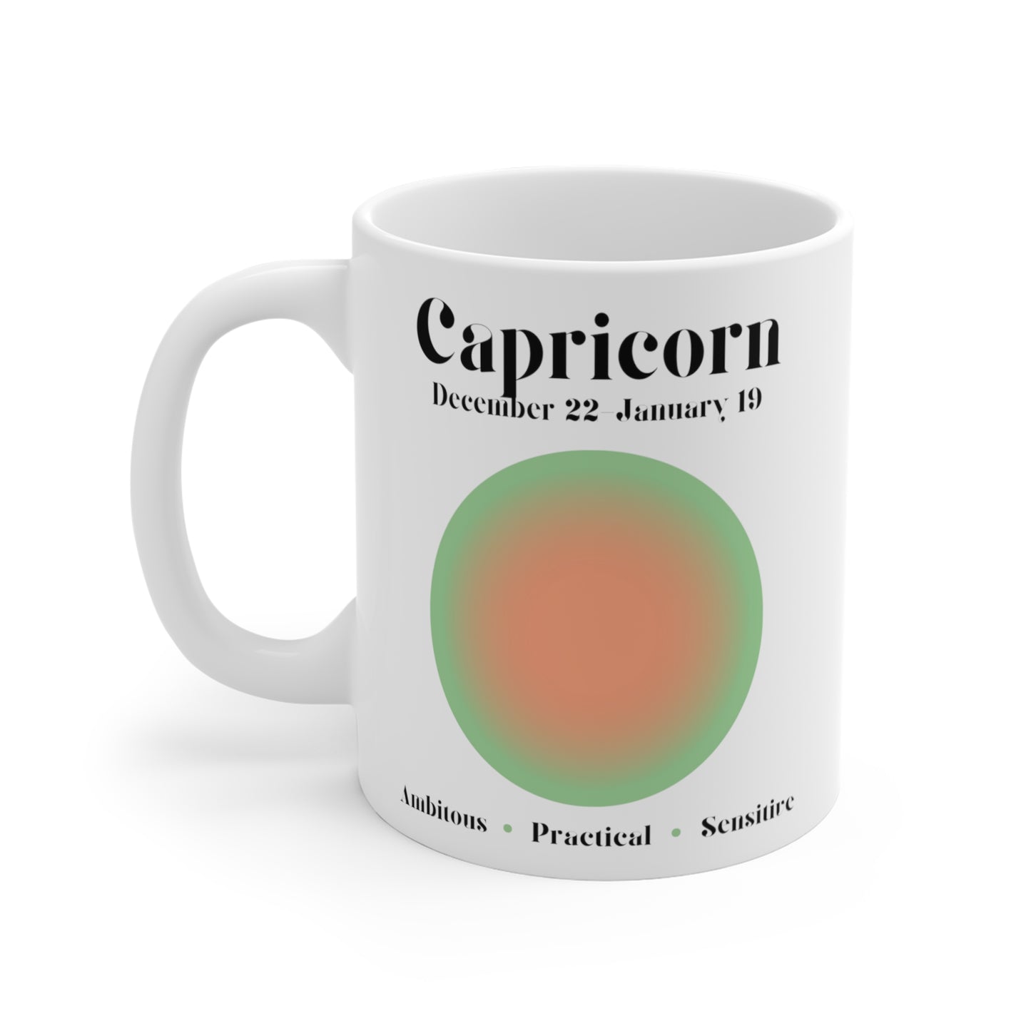 Capricorn Zodiac Mug 11oz