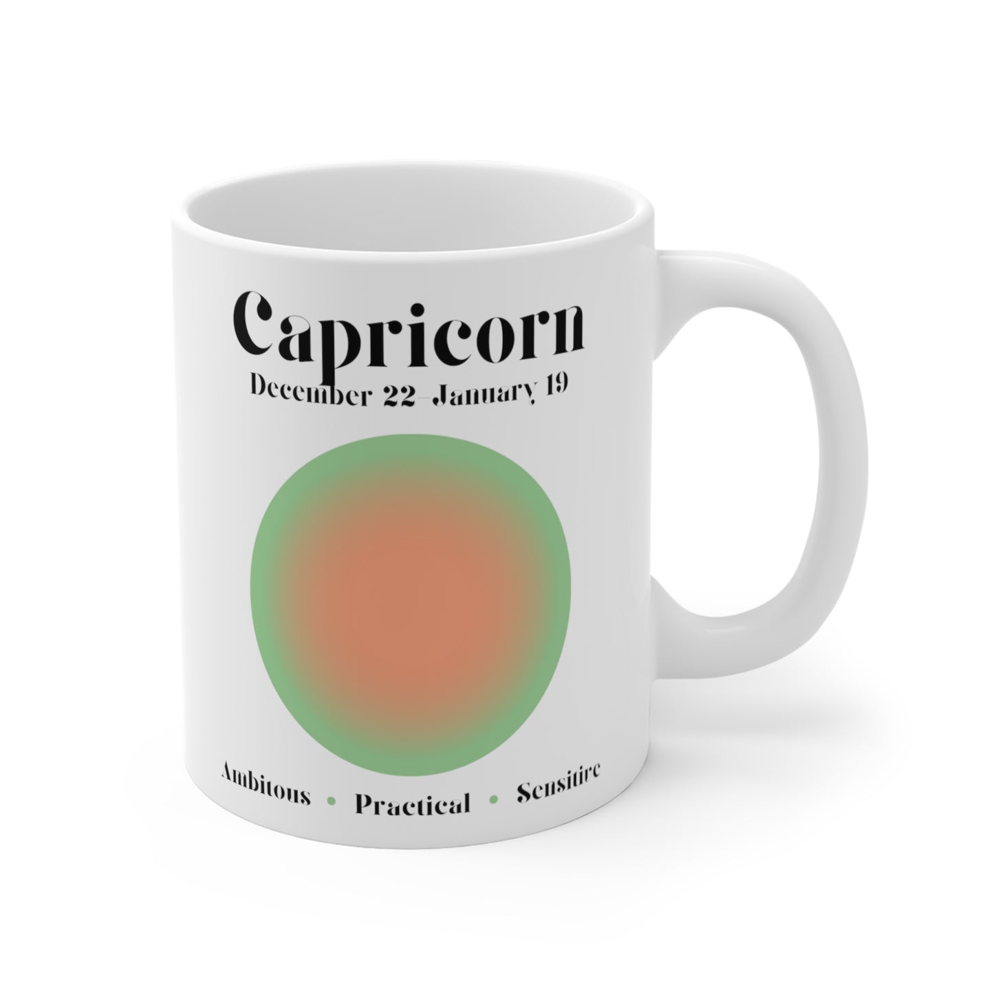 Capricorn Zodiac Mug 11oz