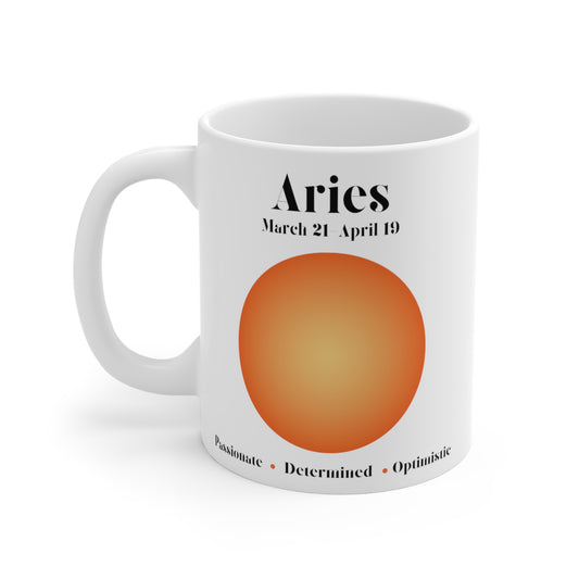 Aries Zodiac  Mug 11oz