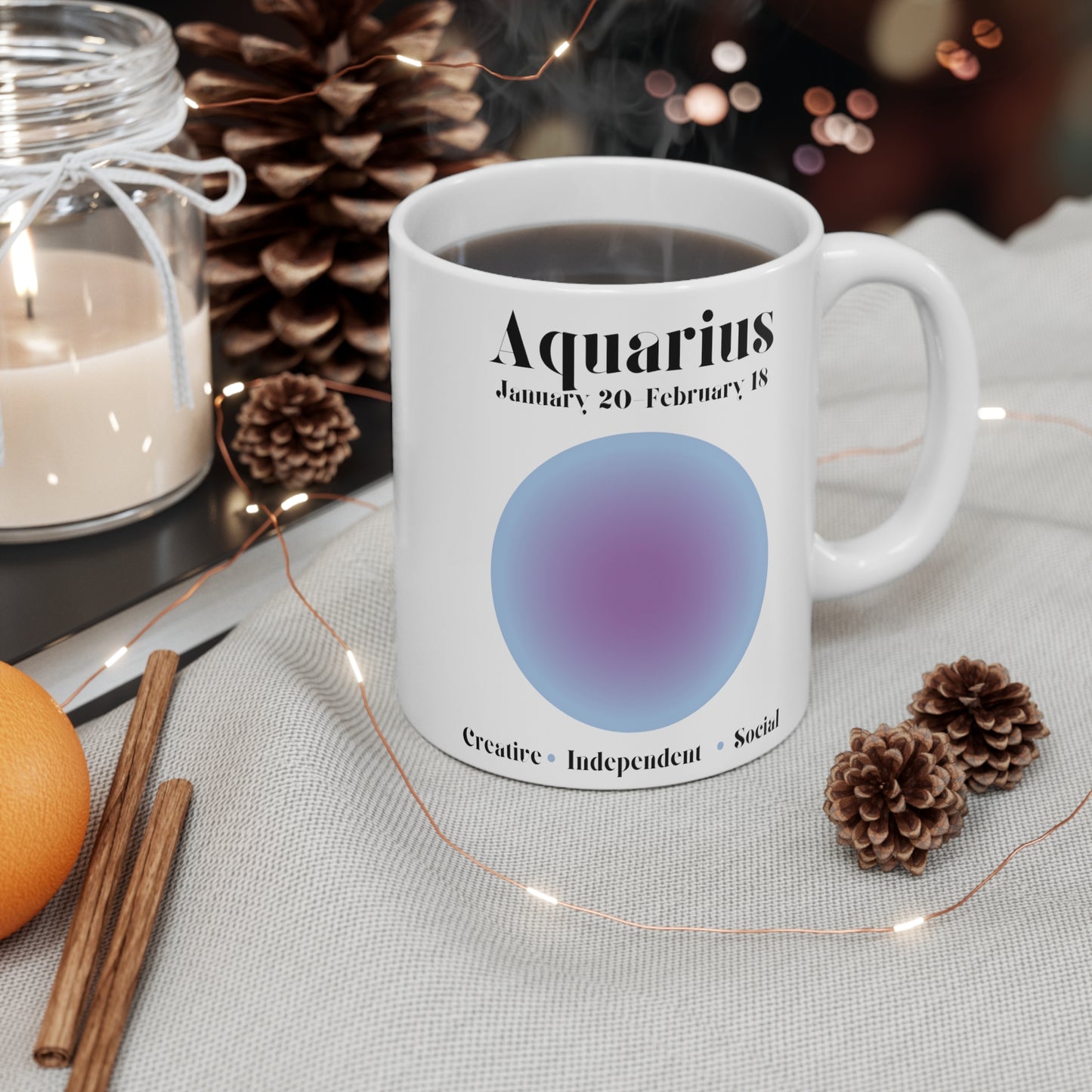 Aquarius Zodiac Mug 11oz