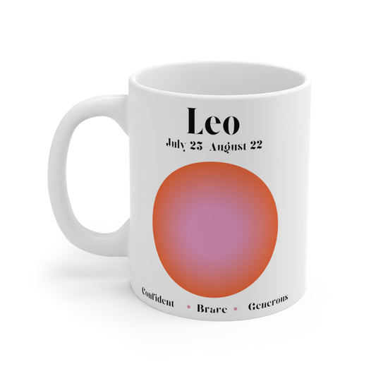 Leo Zodiac Mug 11oz