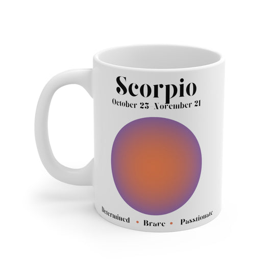 Scorpio Zodiac Mug 11oz