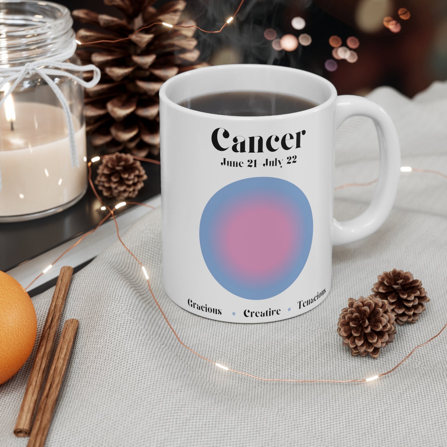 Cancer Zodiac Mug 11oz